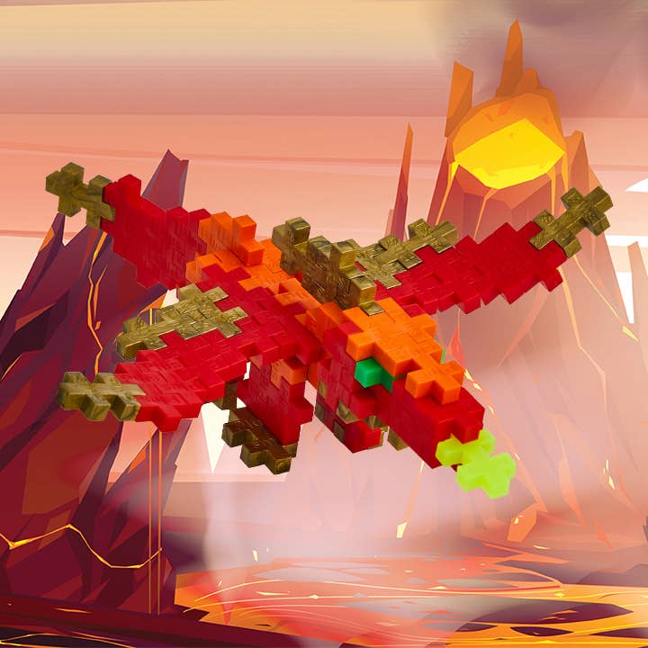 Plus Plus Tube - Dragon