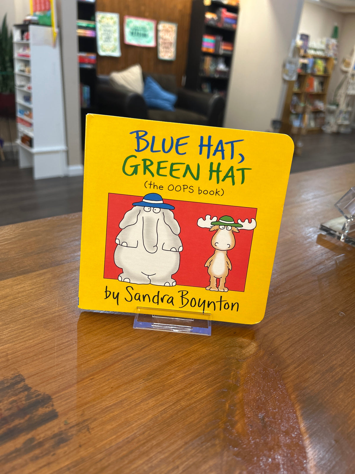 BLUE HAT, GREEN HAT by: Sandra Boynton