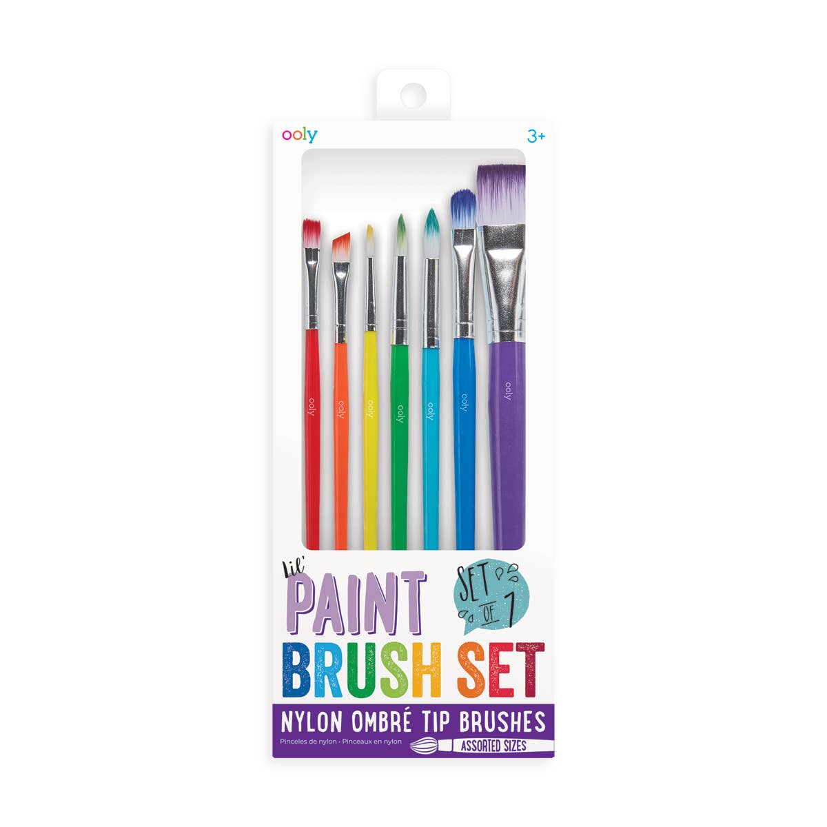 Lil' Paint Brush Set (Set of 7)