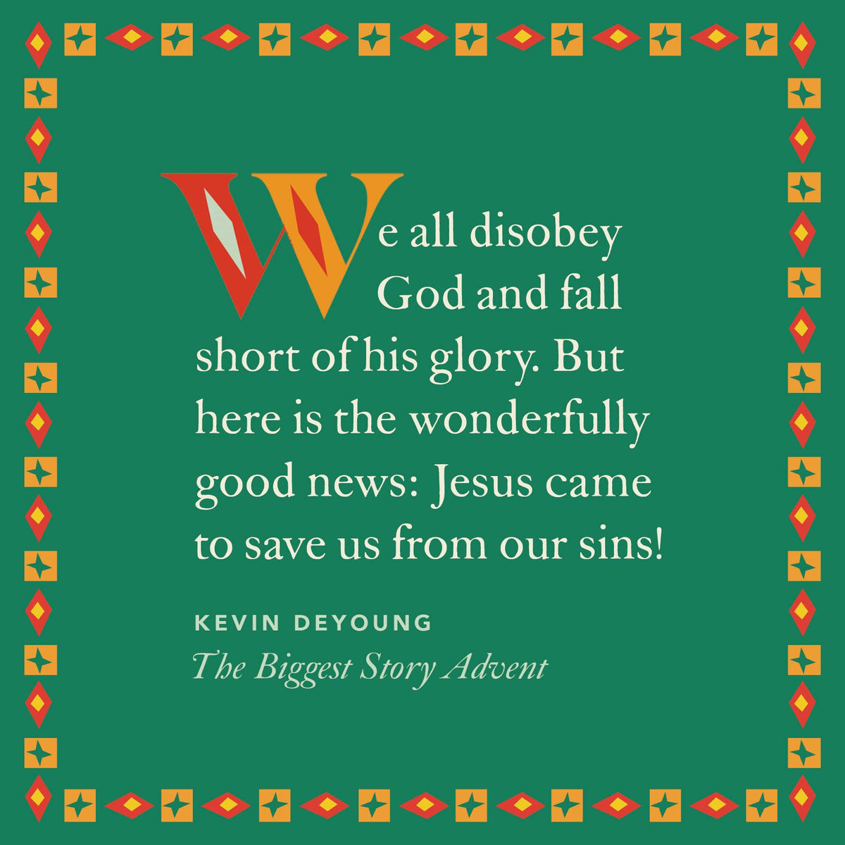 The Biggest Story Advent
