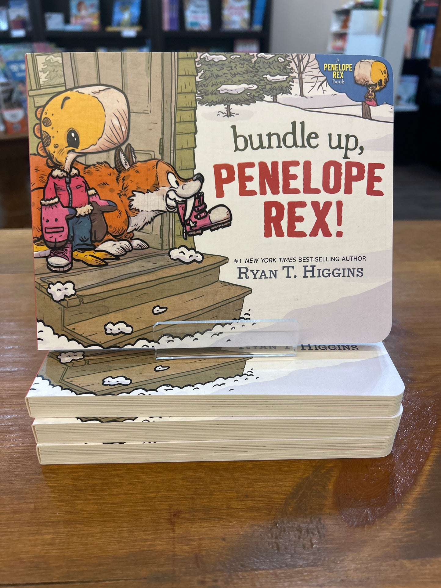 Bundle Up, Penelope Rex! Board Book