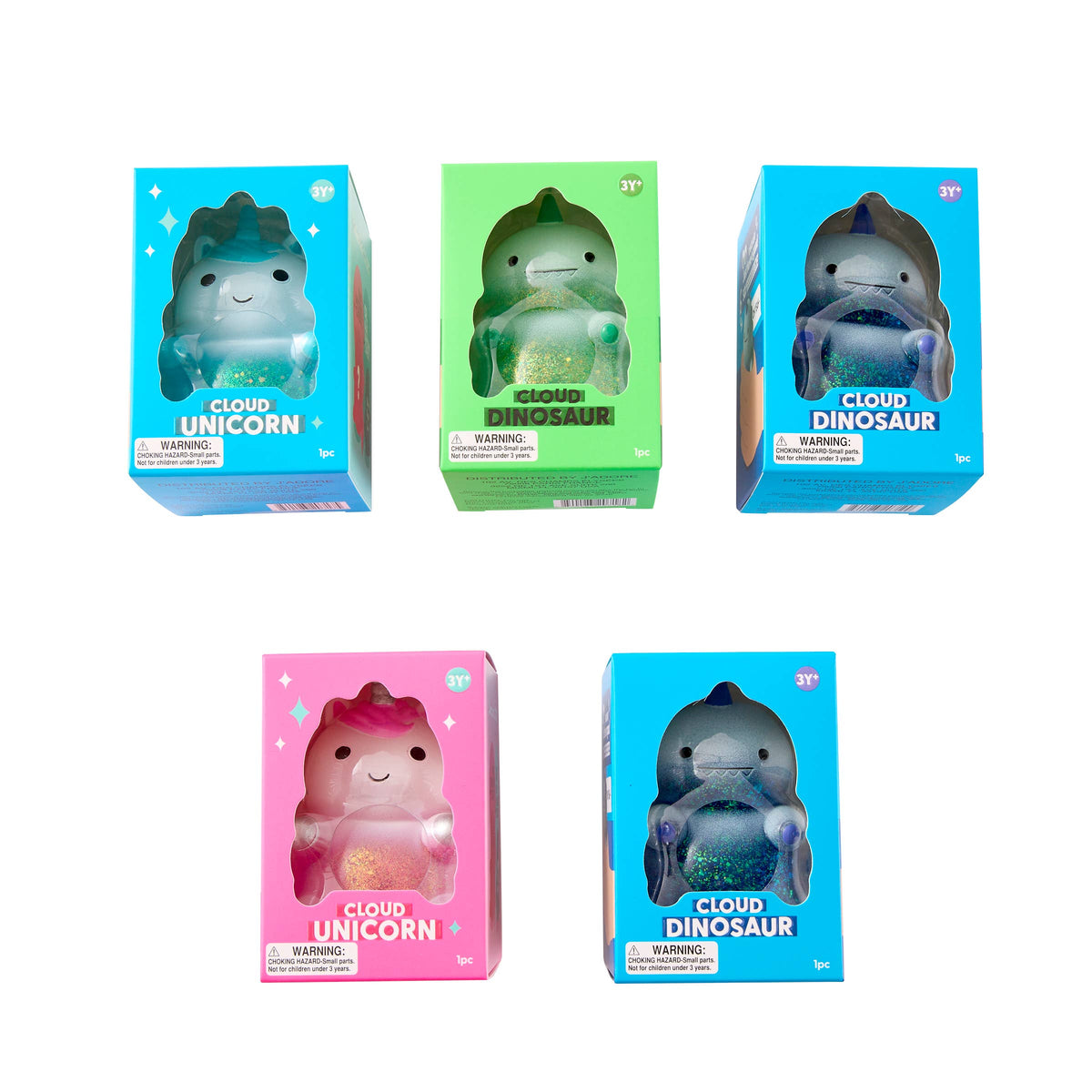 J'adore Cloud Dino & Unicorn Squishy