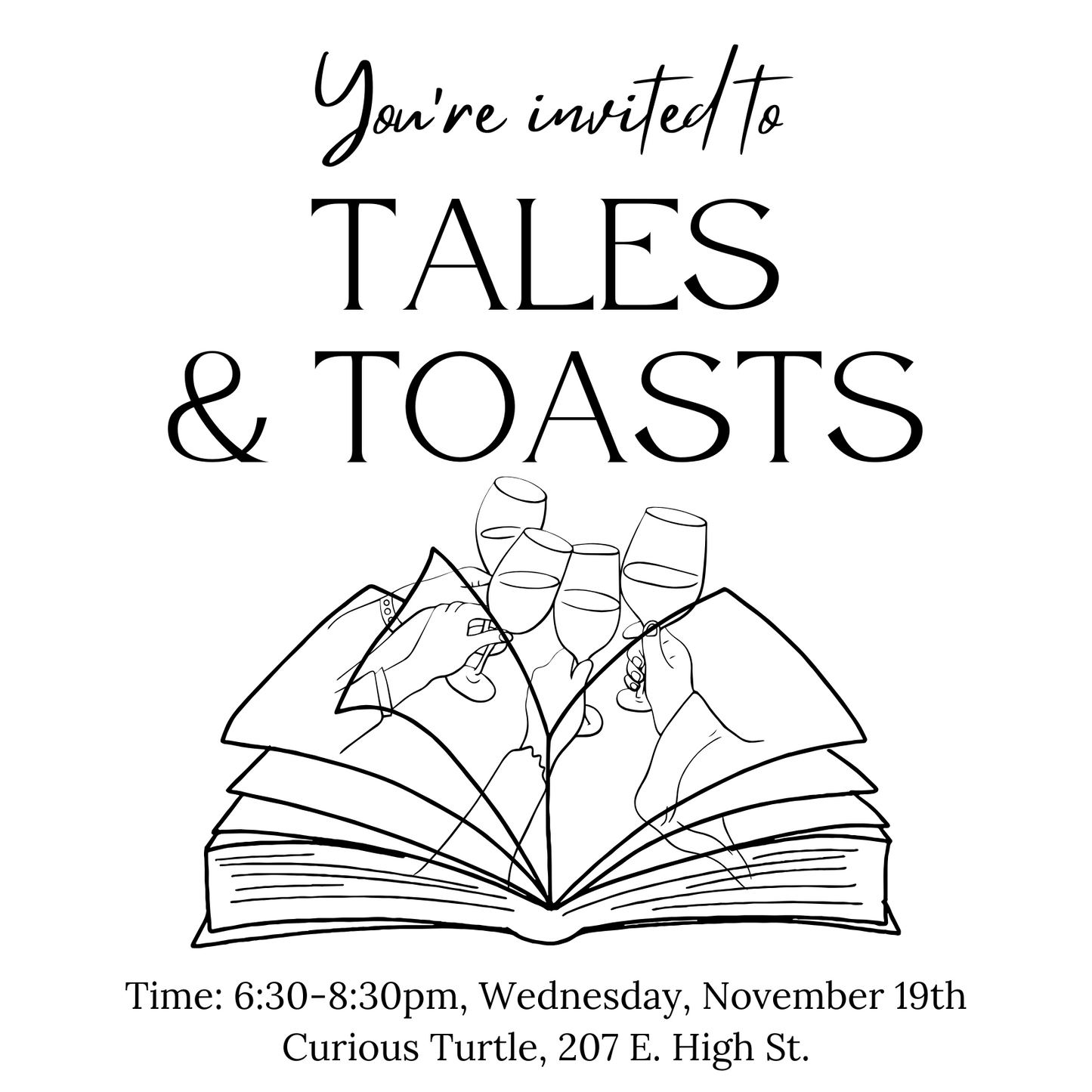Tales & Toasts: A Book Review Private Shopping Night