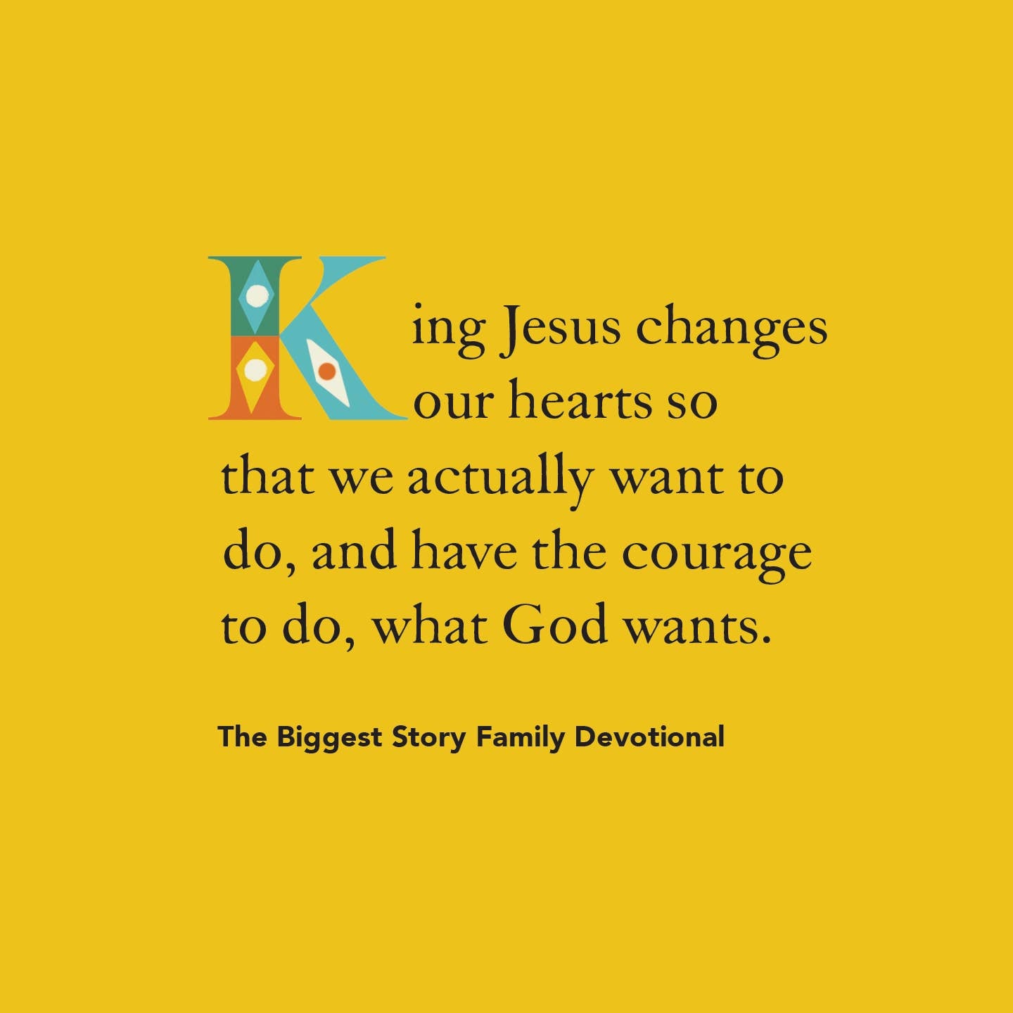 The Biggest Story Family Devotional