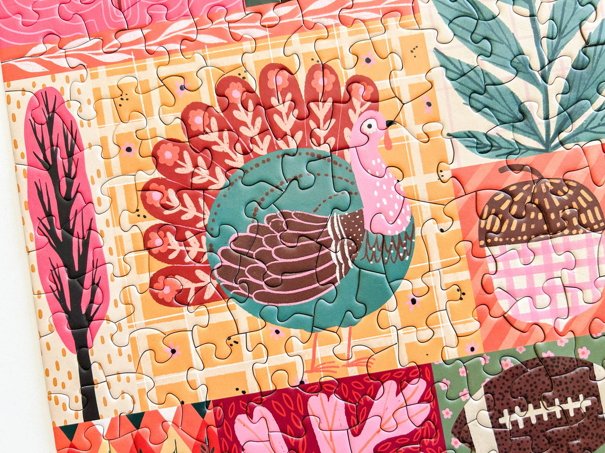 Sweater Weather 500 Piece Fall Puzzle