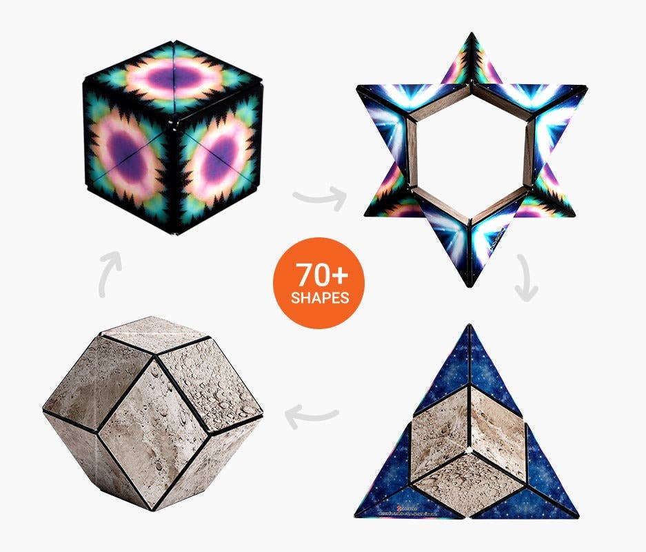 Shashibo Moon Magnetic Puzzle Cube STEM STEAM MESH