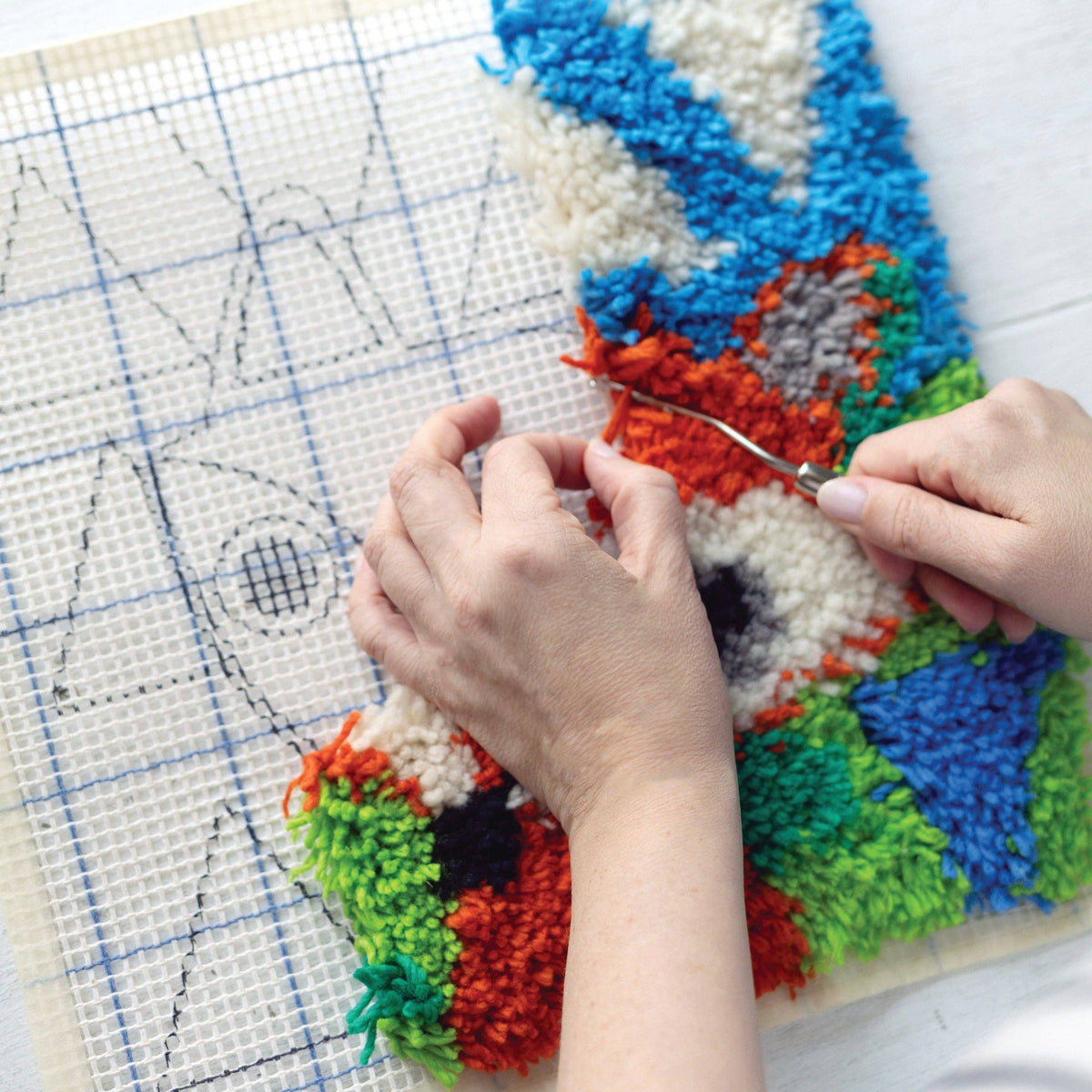Fox Latch Hooking Kit