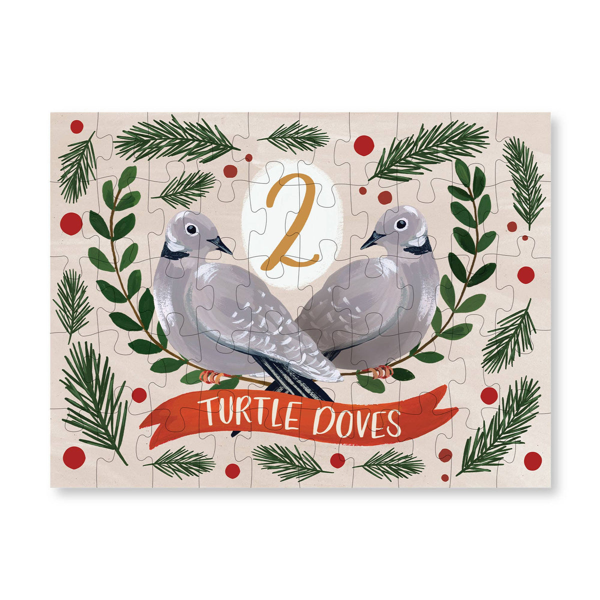 12 Days of Christmas - 50 Piece Jigsaw Puzzles - Set of 12