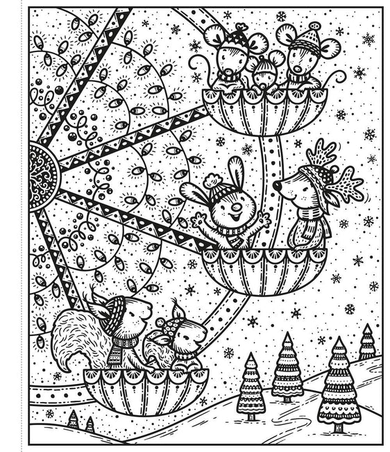 Enchanted Christmas Magic Painting Book : Usborne