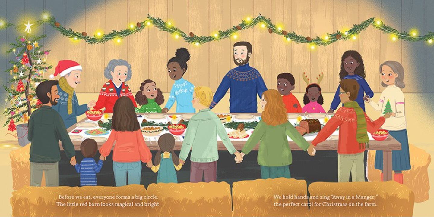 A Simple Christmas On The Farm | Hardcover Picture Book