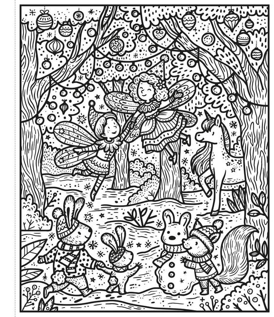 Winter Wonderland Magic Painting Book : Usborne