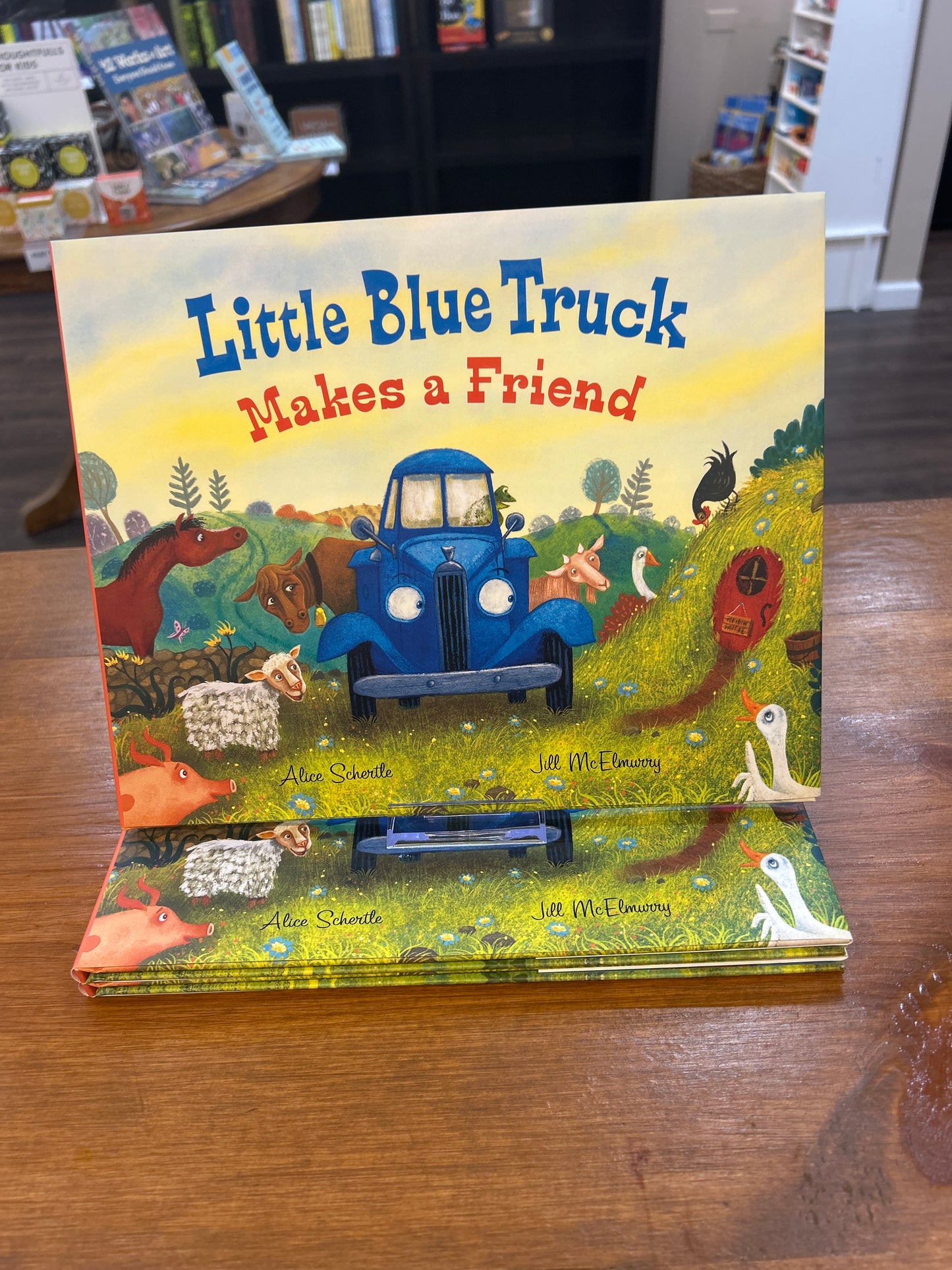 Little Blue Truck Makes a Friend by: Alice Schertle