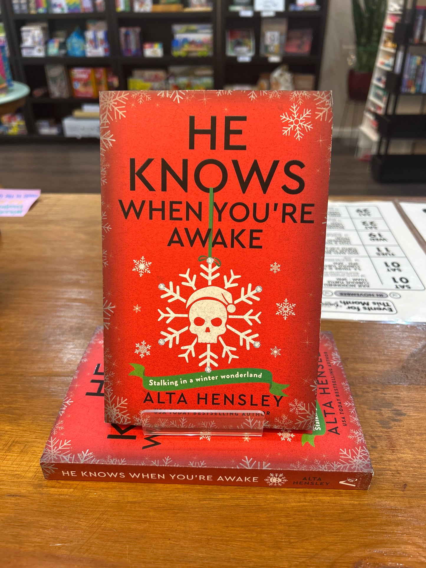 He Knows When You’re Awake by: Alta Hensley