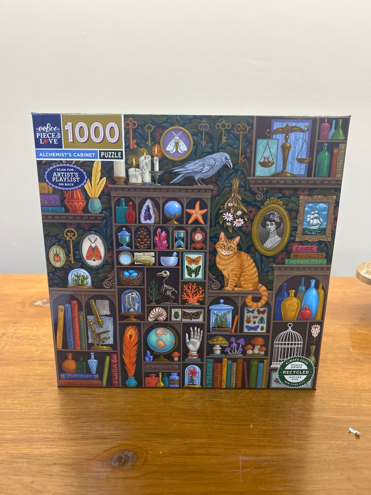1000 Piece Puzzle Alchemist's Cabinet