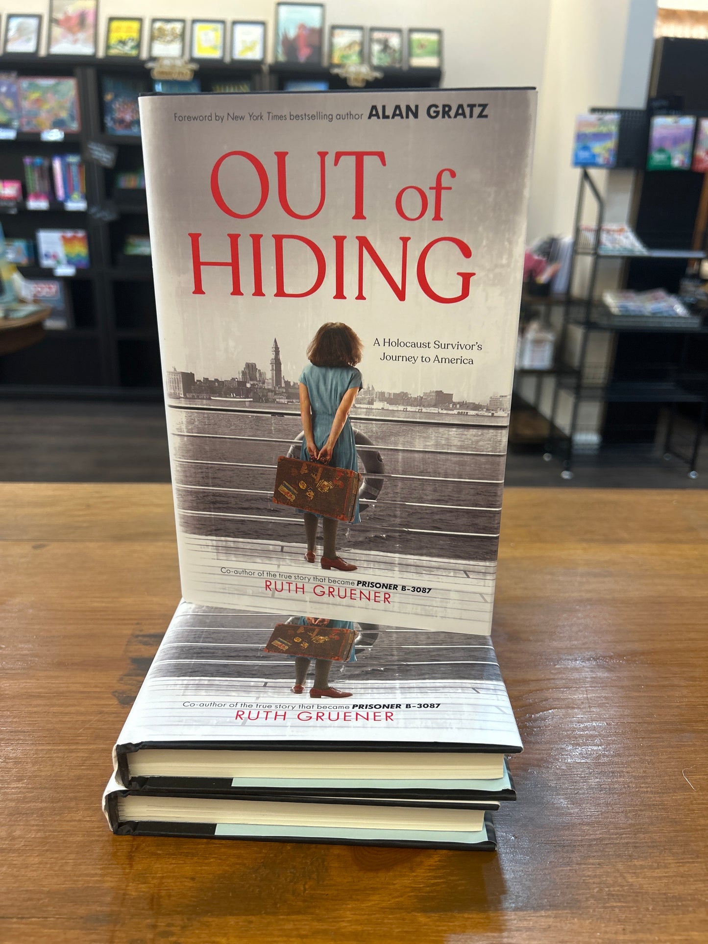 OUT OF HIDING by: Ruth Gruener
