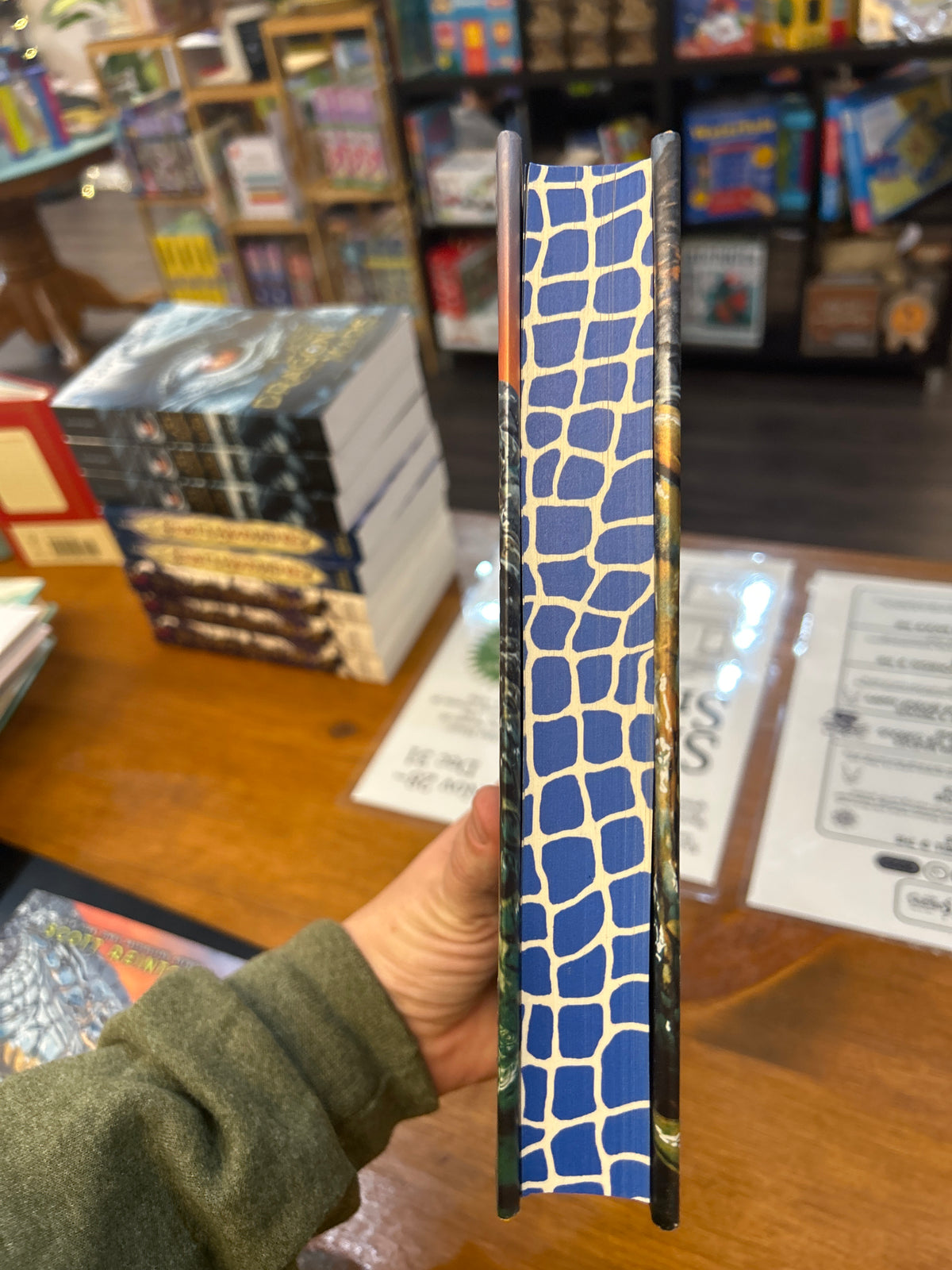 The Rise of Neptune by Scott Reintgen (Book 2) Hardback - Sprayed Edge