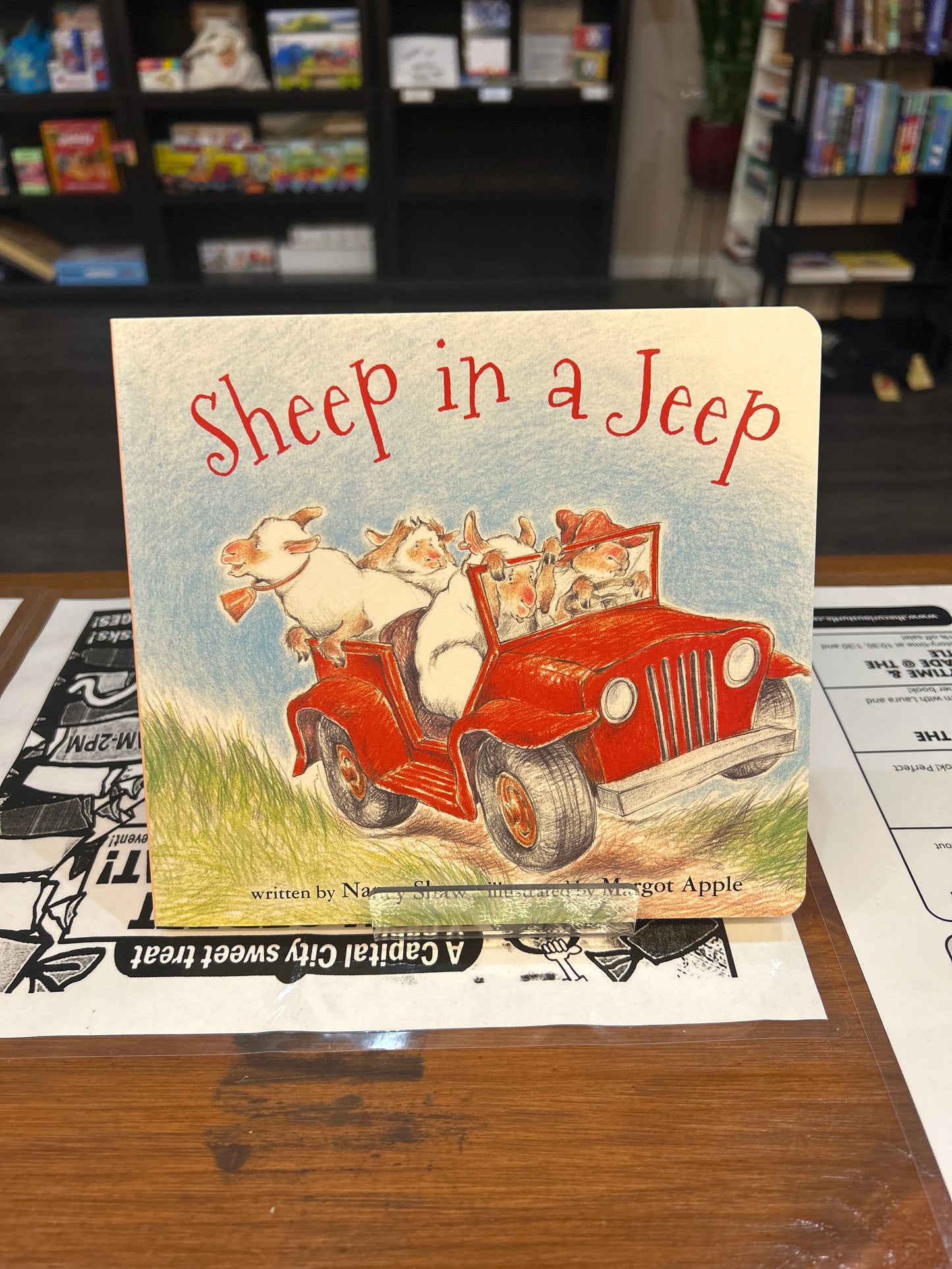 Sheep in a Jeep Board Book