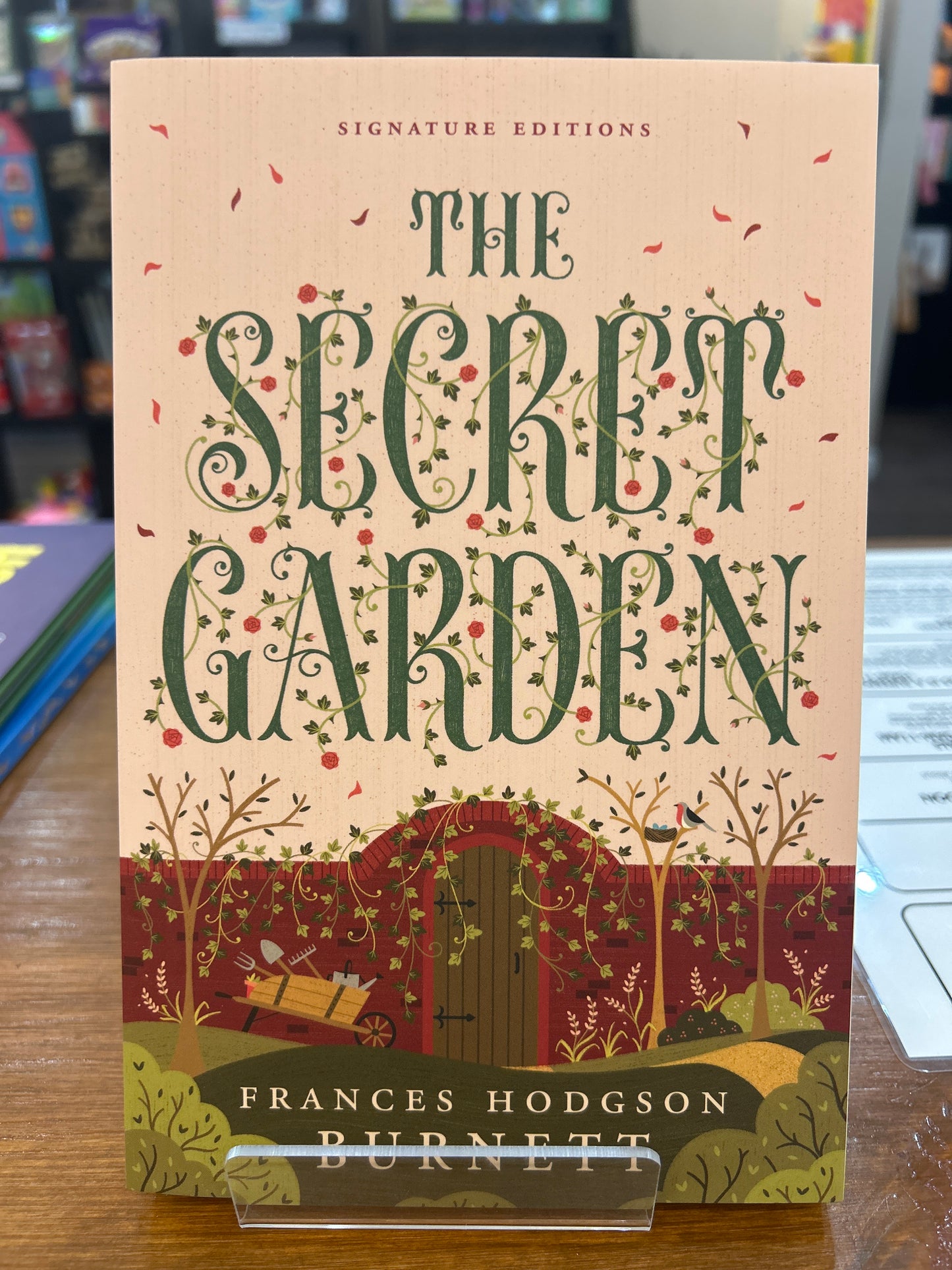 The Secret Garden by: France’s Hodgson Burnett