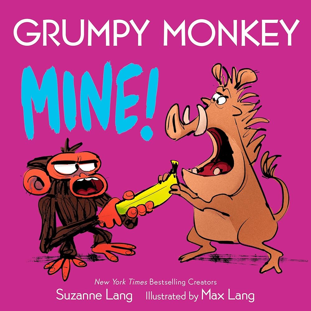 Grumpy Monkey Mine! (Grumpy Monkey Board Books) cover image