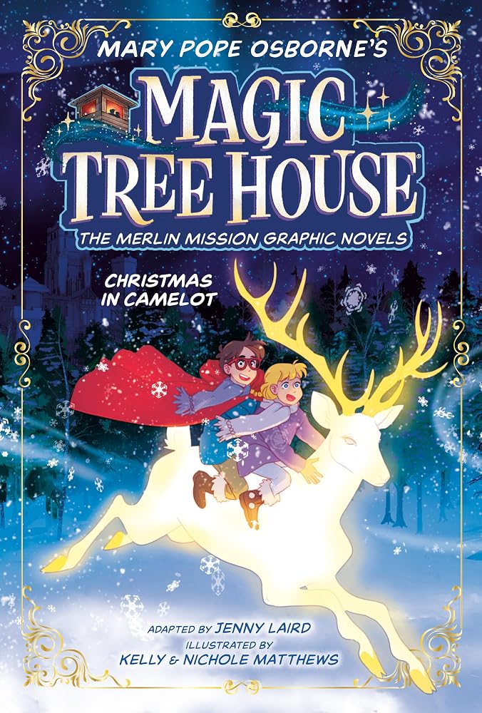 Christmas in Camelot Graphic Novel (Magic Tree House Merlin Mission Graphic Novels) cover image