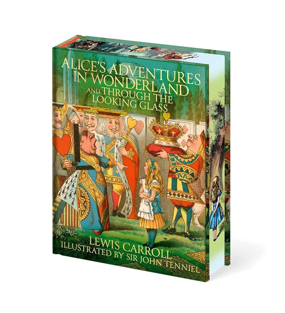 Alice's Adventures In Wonderland and Through the Looking Glass (Arcturus Epic Classics) cover image