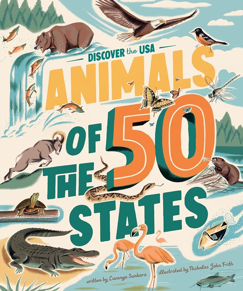 Animals of the 50 States: 500 Wild Facts (Discover the USA) cover image