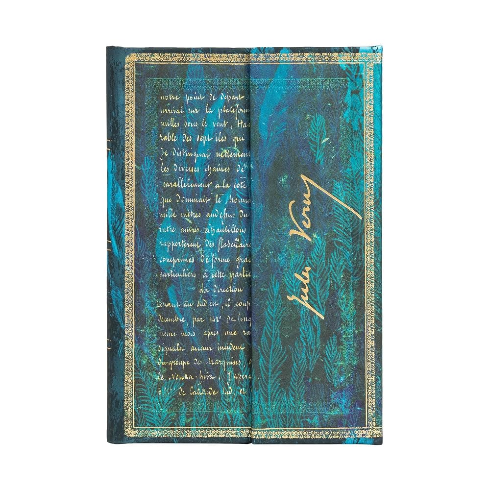 Verne, Twenty Thousand Leagues Mini Lined Hardcover Journal, 176pg, 85GSM by Paperblanks (Embellished Manuscripts Collection) cover image