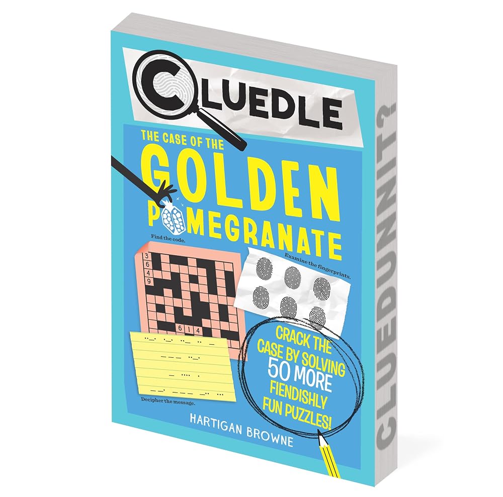 Cluedle: The Case of the Golden Pomegranate (Book 2) cover image