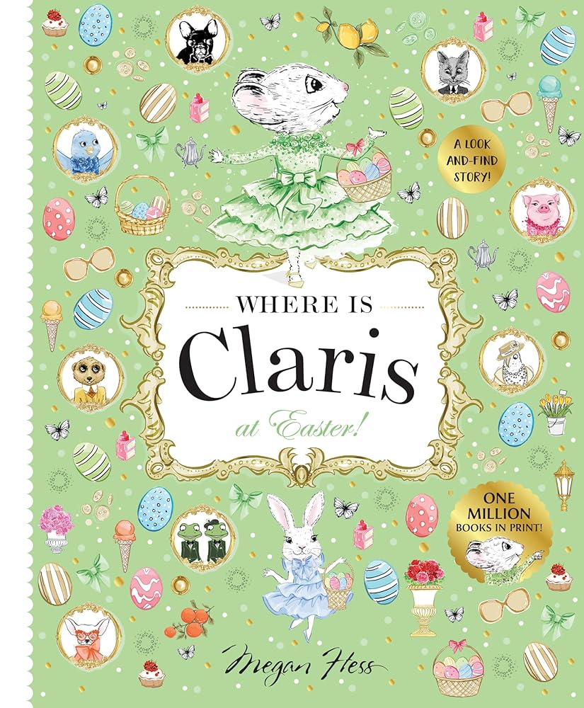 Where is Claris at Easter!: Claris: A Look-and-find Story! cover image