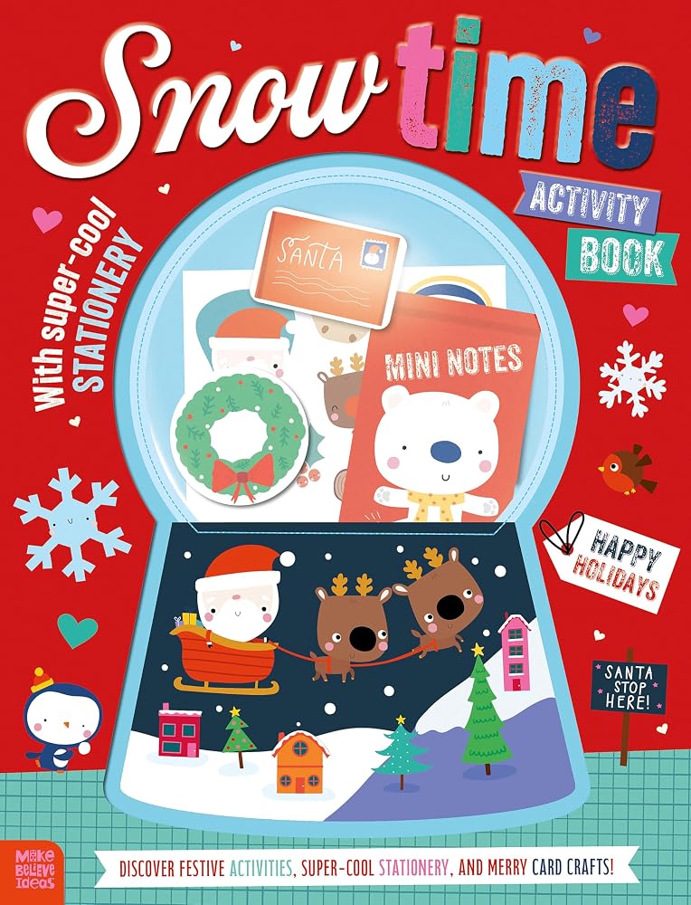 Snowtime Activity Book cover image