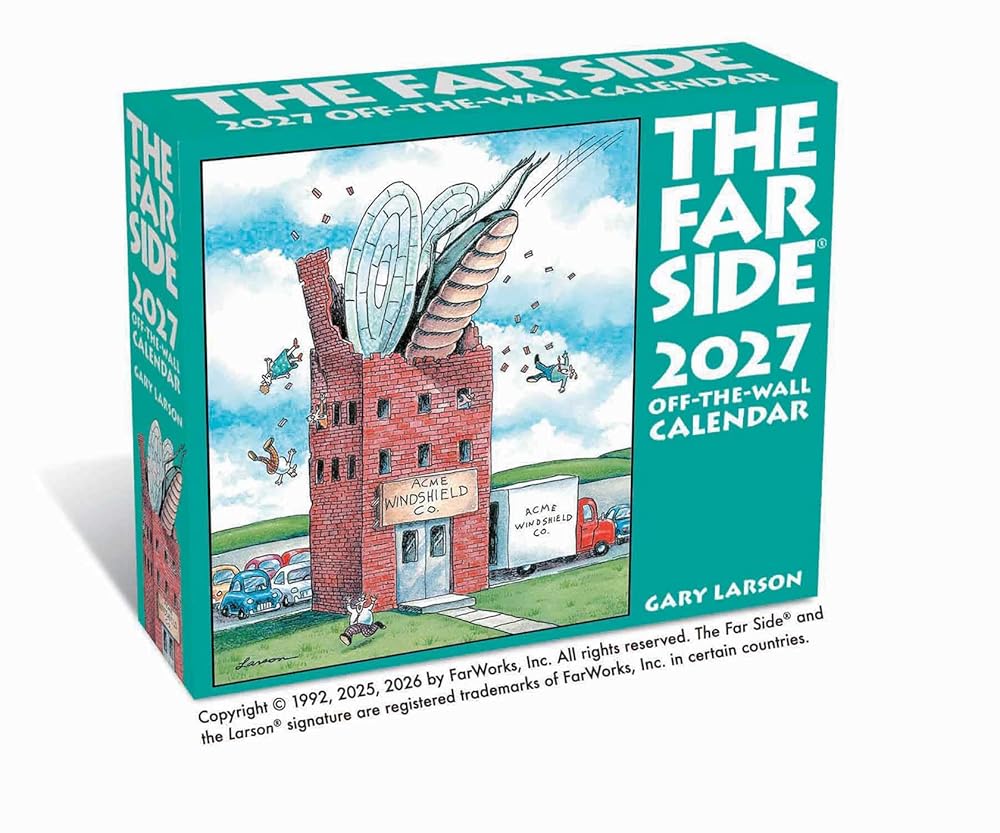 The Far Side® 2027 Off-The-Wall Day-to-Day Calendar cover image