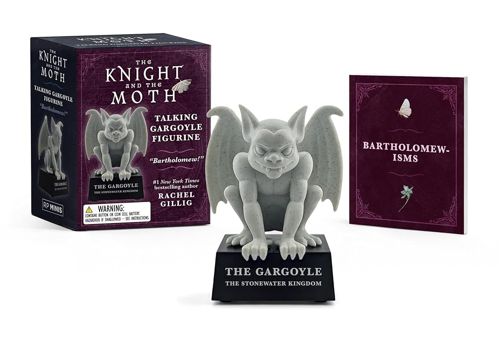 The Knight and the Moth Talking Gargoyle Figurine: "Bartholomew!" (From the Stonewater Kingdom Duology by Rachel Gillig) (RP Minis) cover image