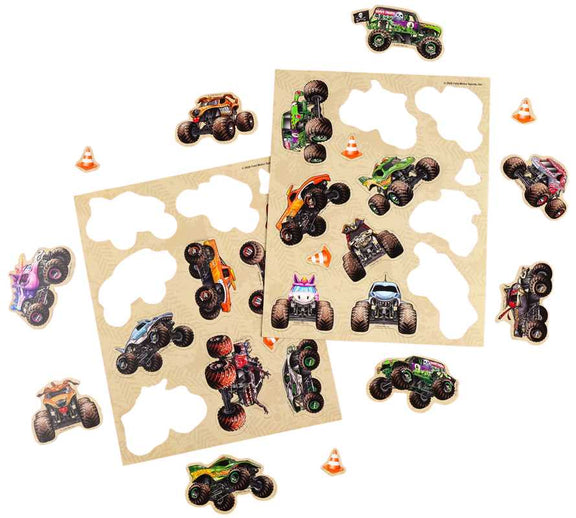 Monster Jam Magnetic Play Set by Editors of Studio Fun International