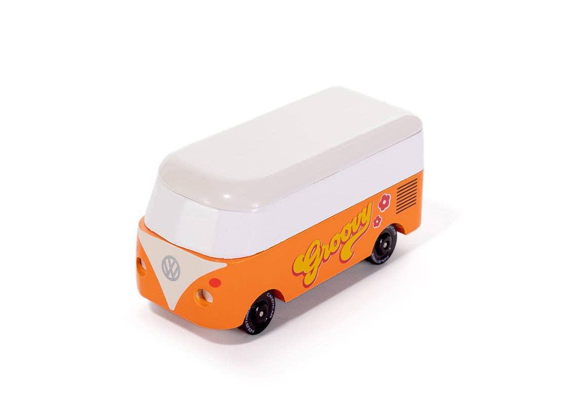 VW T1 Groovy Orange
