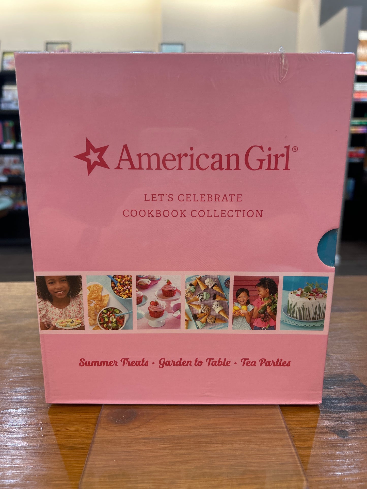 AMERICAN GIRL LET'S CELEBRATE COOKBOOK COLLECTION
