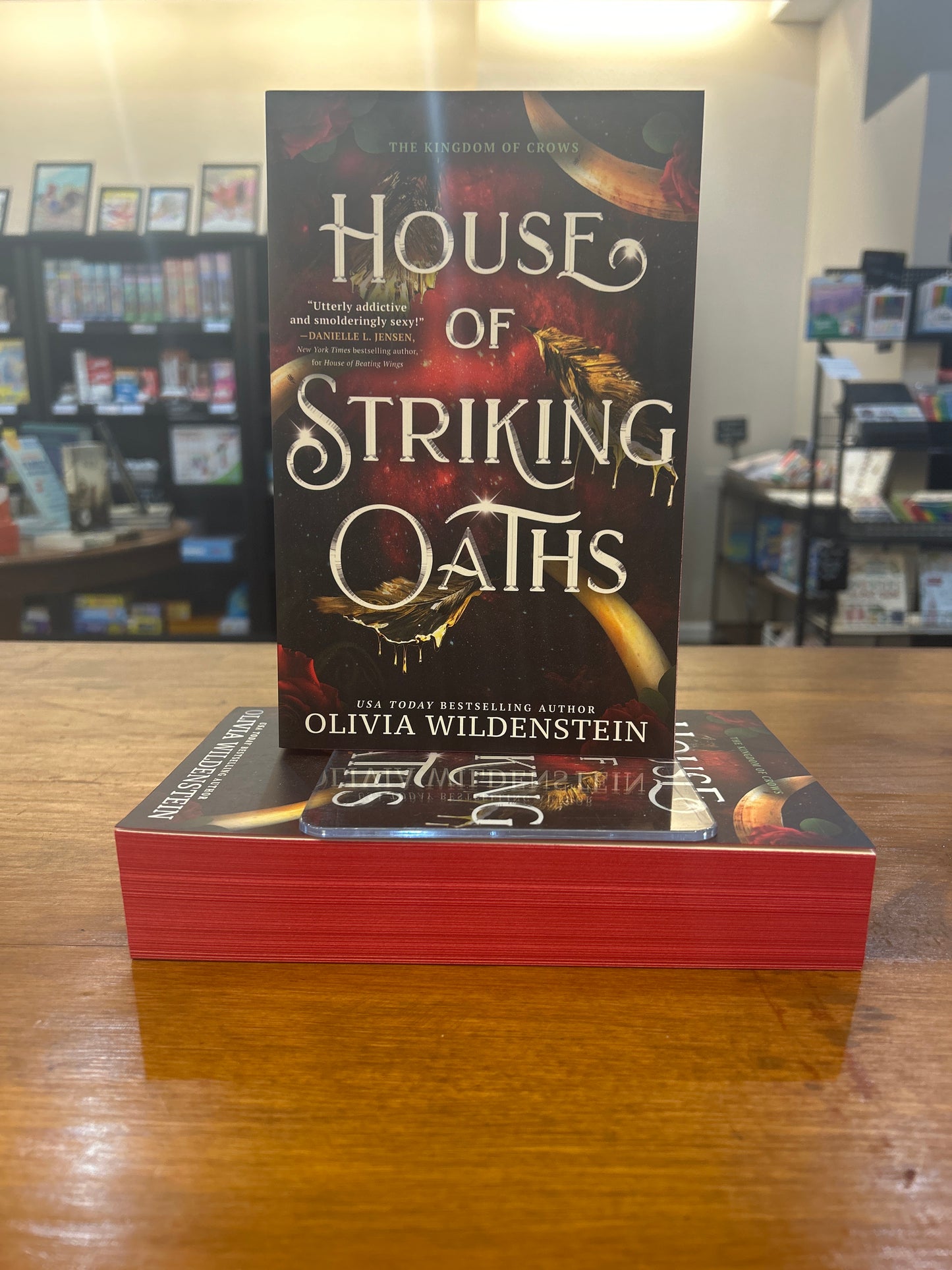 House of Striking Oaths (Deluxe Edition) by Olivia Wildenstein, Book 3, Sprayed Edges