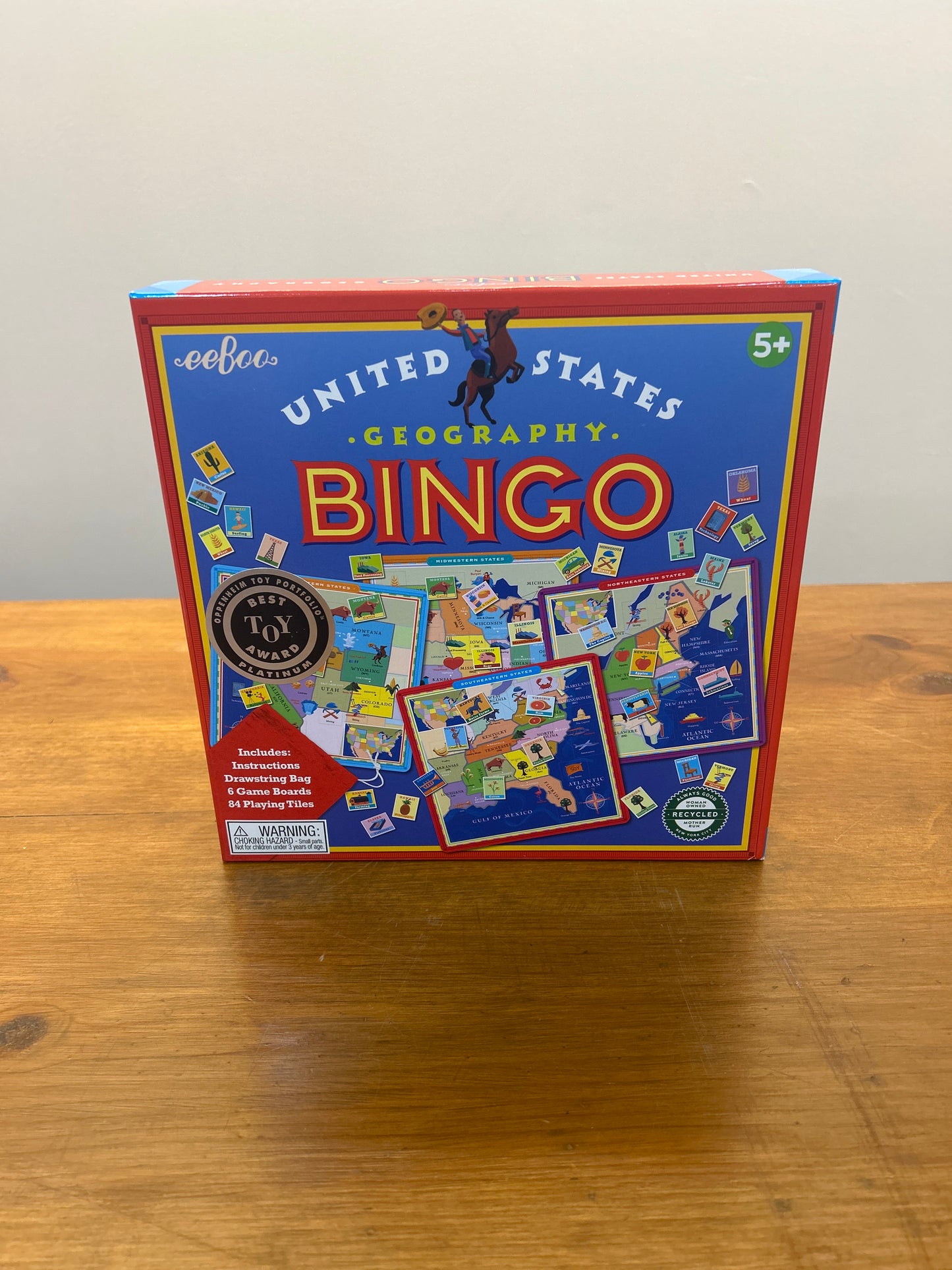 United States Geography Bingo