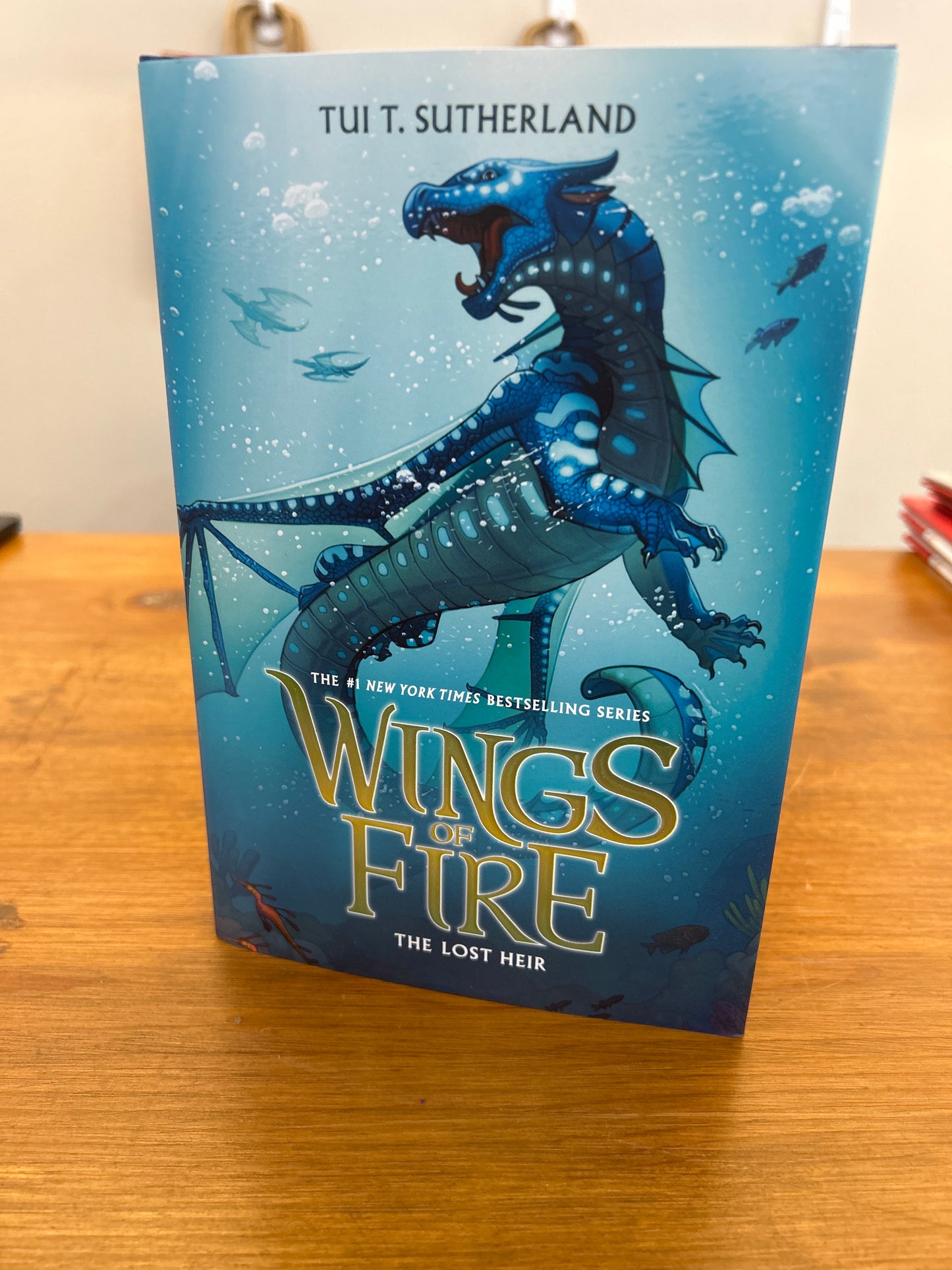 Wings of Fire, Book 2: The Lost Heir by Tui Sutherland (Hardback)
