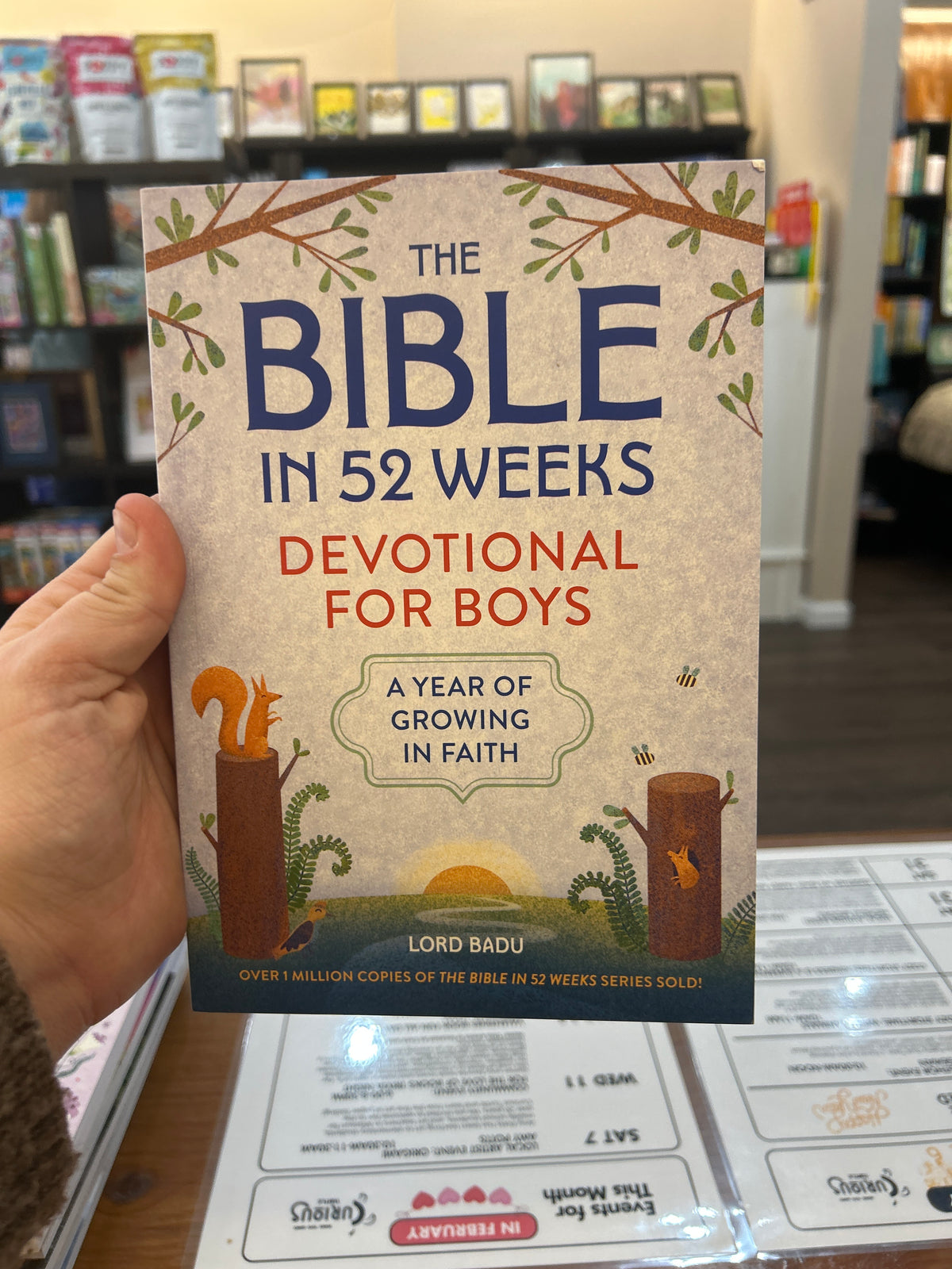 The Bible in 52 Weeks Devotional for Boys