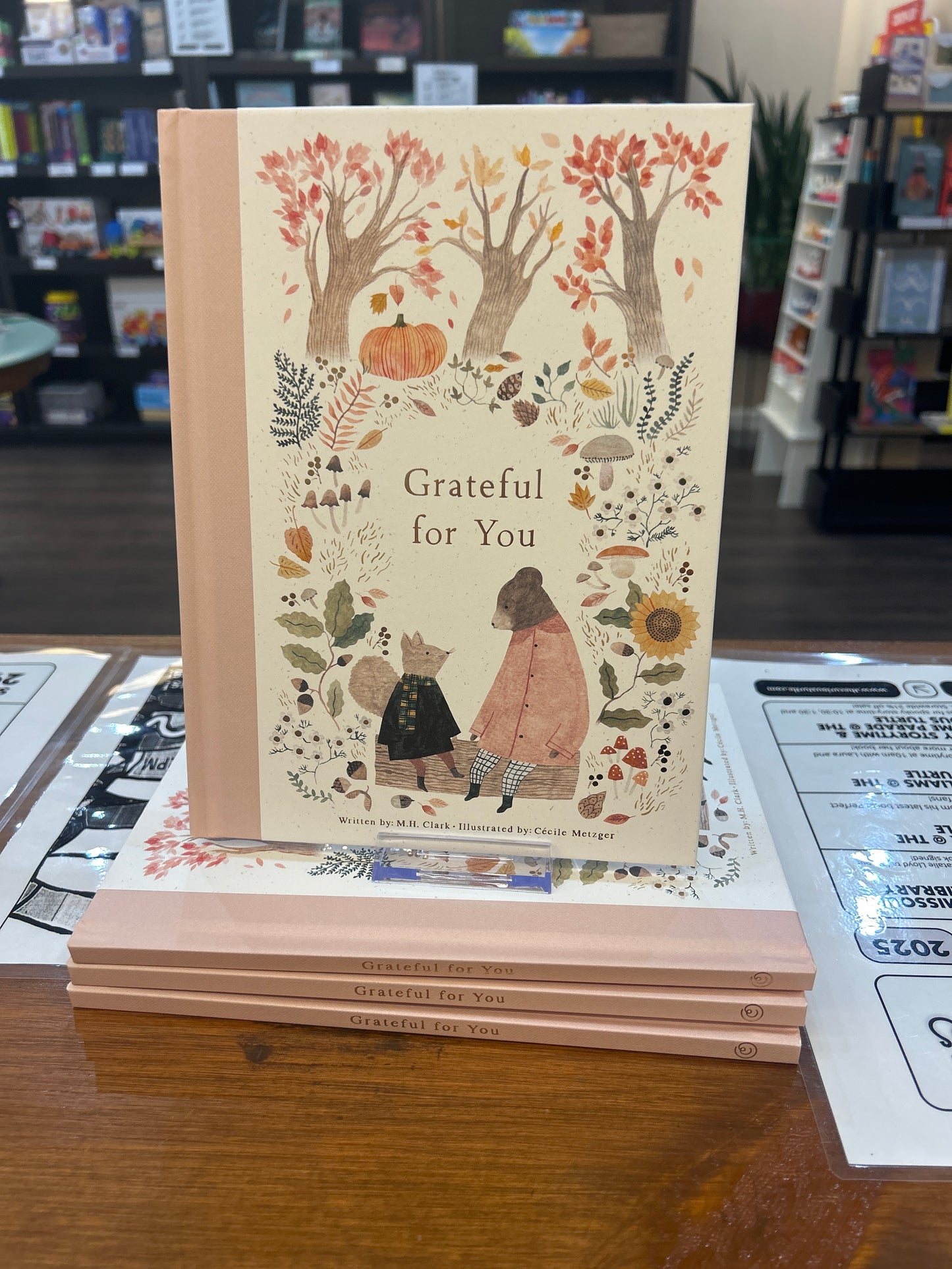 Grateful for you by: M.H. Clark