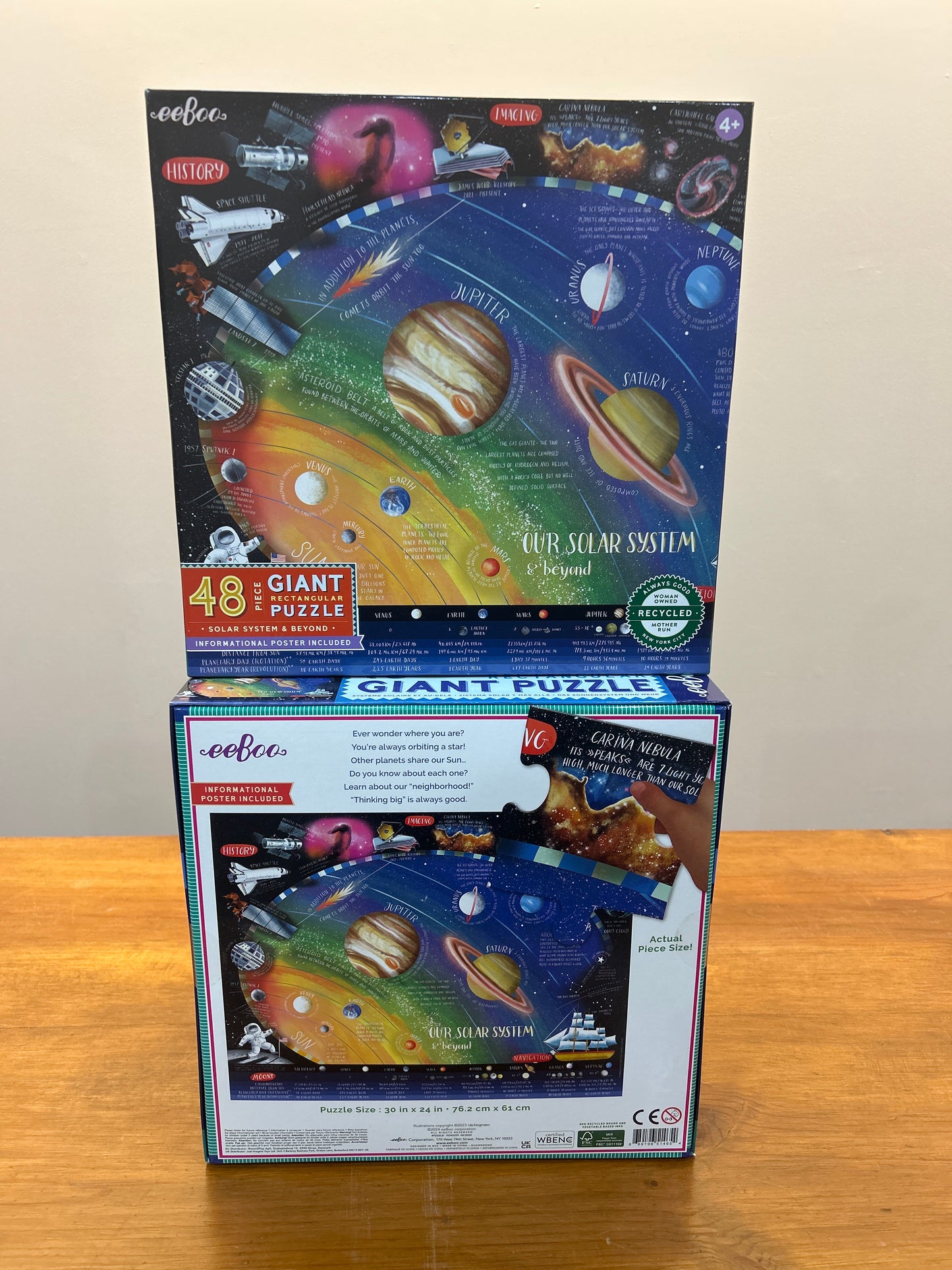48 Piece Giant Puzzle, Solar System and Beyond