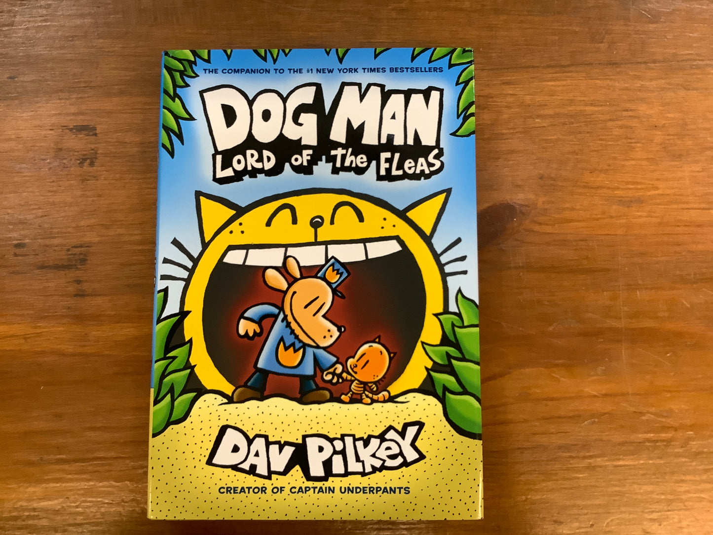 DOG MAN: LORD OF THE FLEAS by: Dav Pilkey