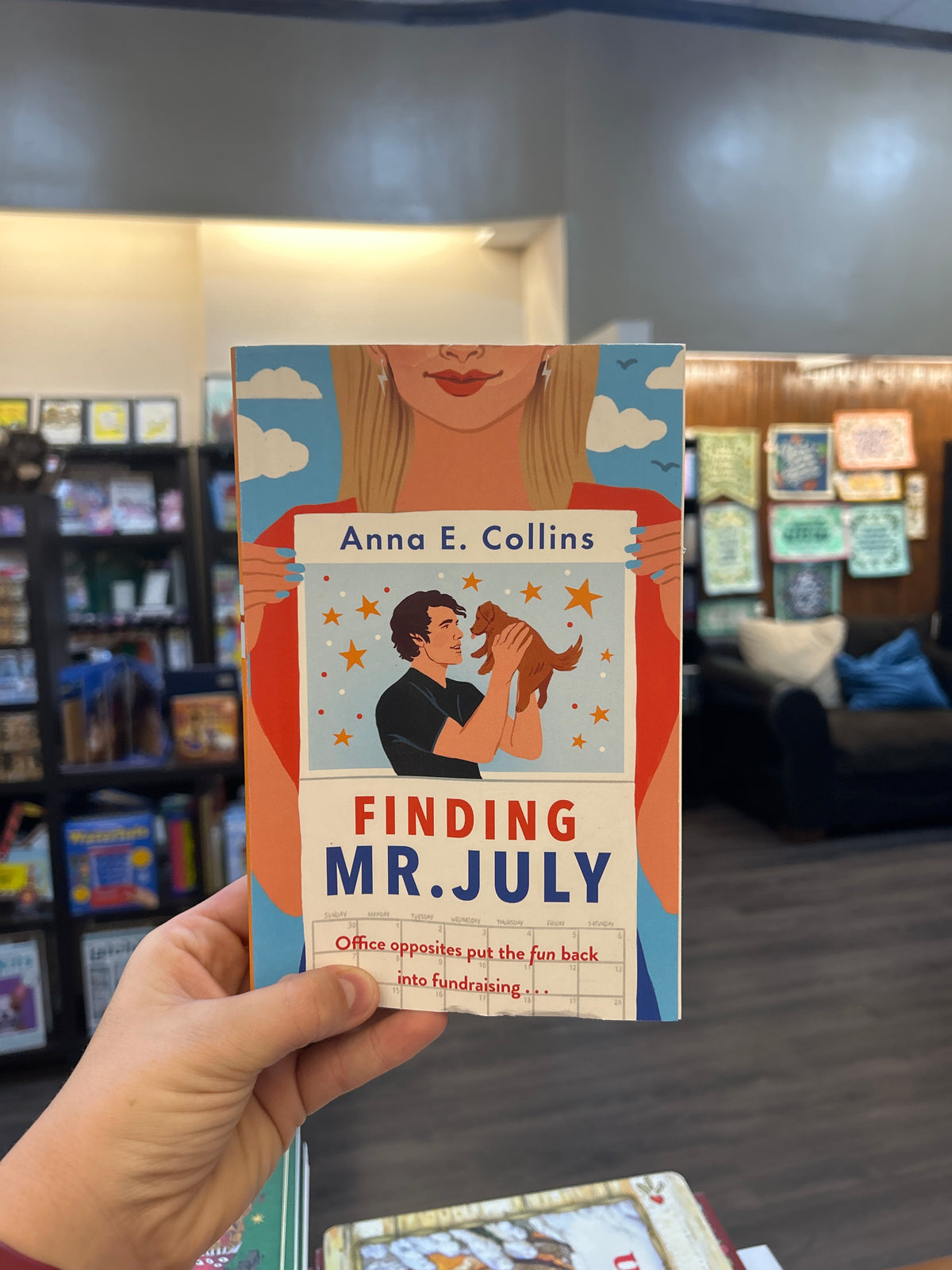 Finding Mr. July by: Anna E. Collins