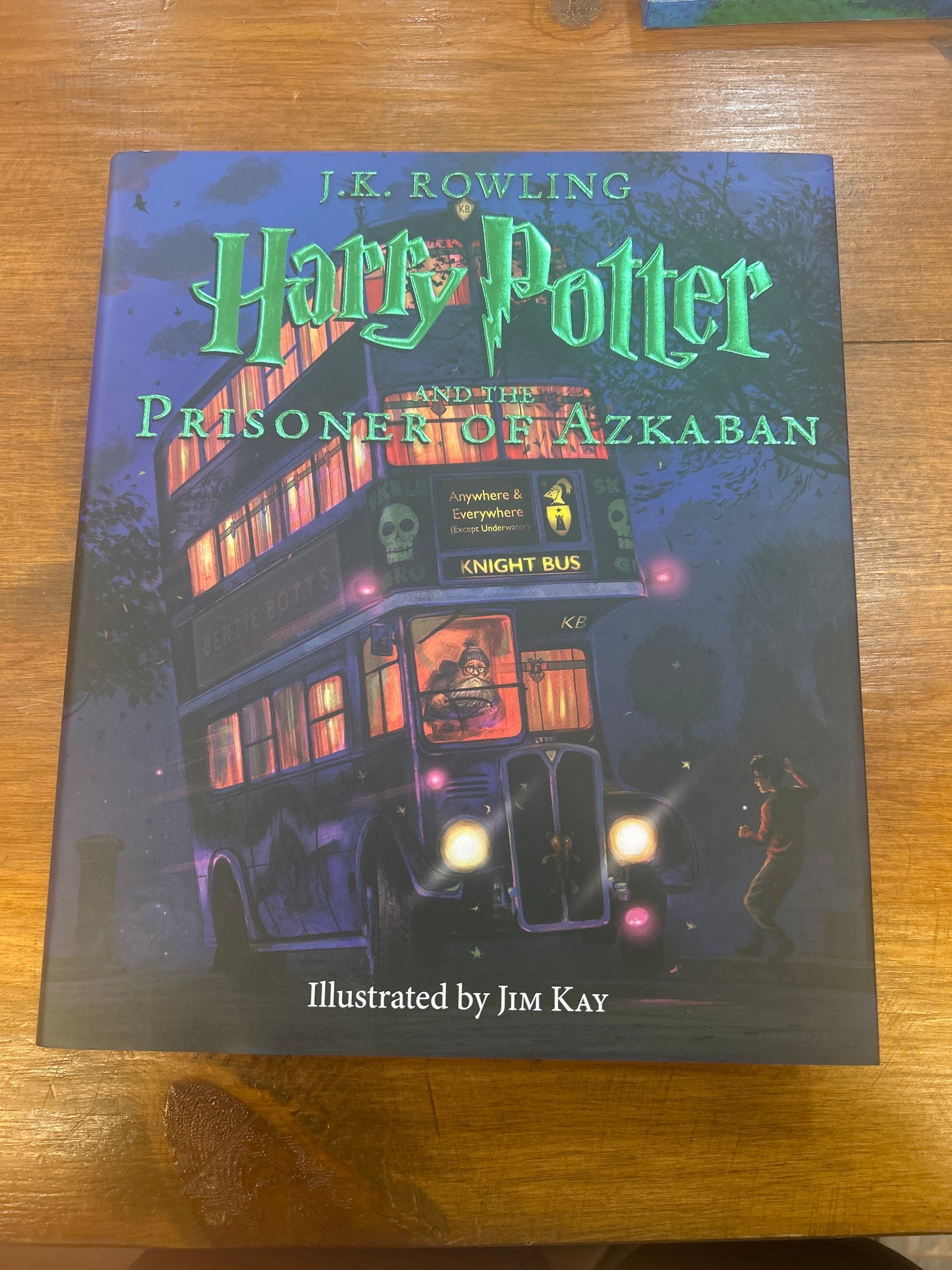 Harry Potter and the Prisoner of Azkaban by J.K. Rowling (Illustrated)