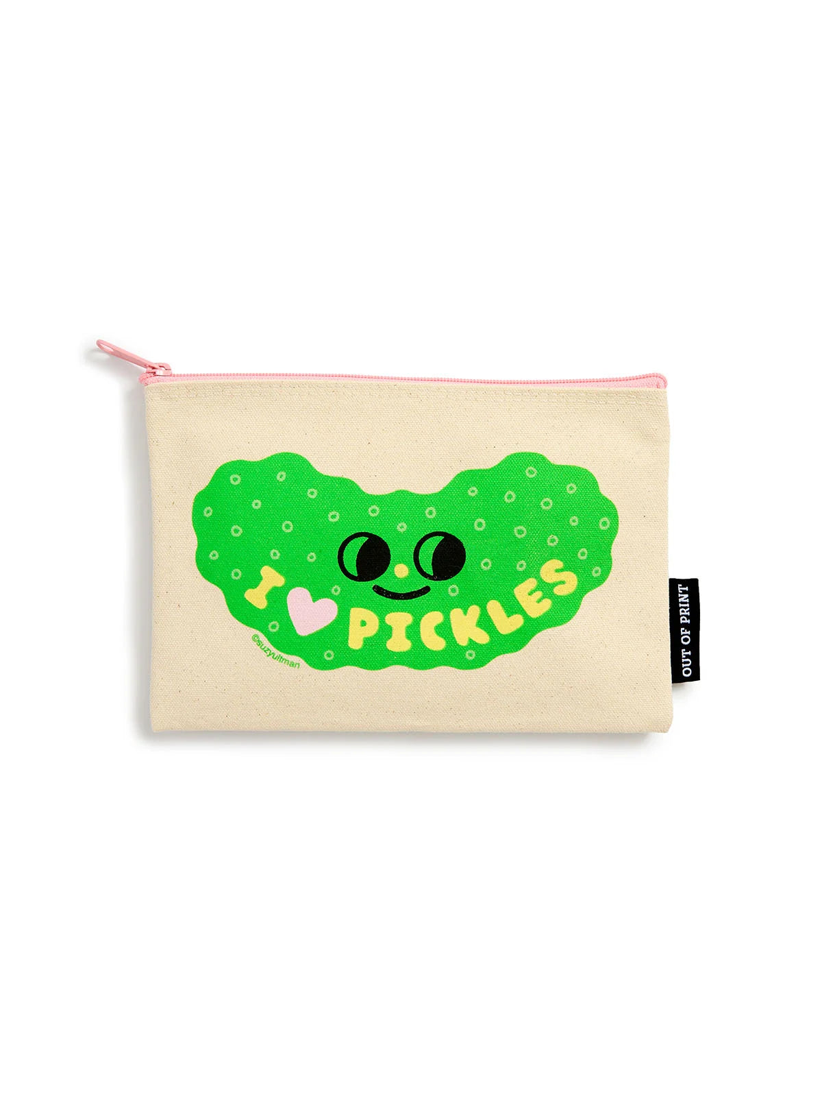 I Love Pickles Zippered Pouch
