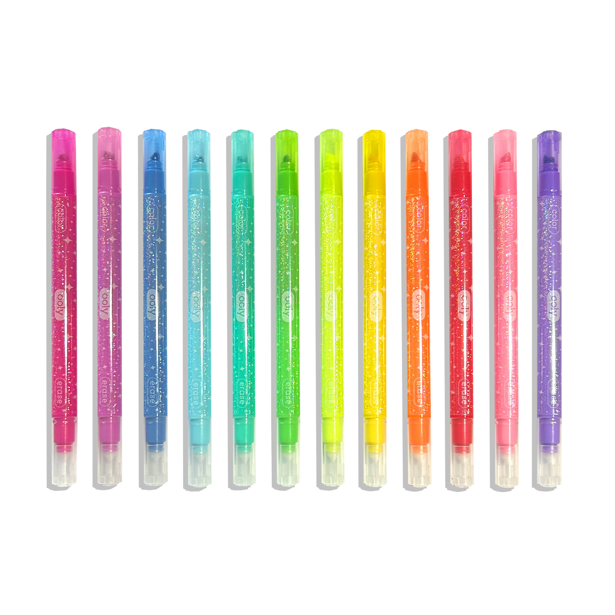 Make no Mistake!: Glittery Erasable Markers (Set of 12)