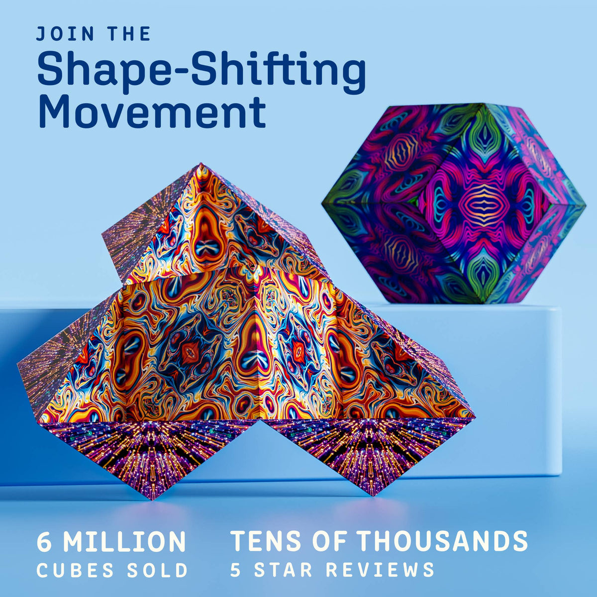 Shashibo Harvest Sunset Magnetic Puzzle Cube - NEW