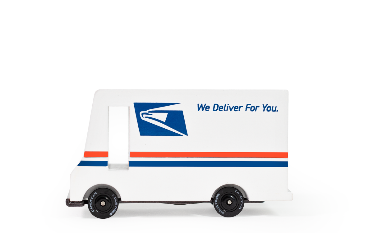 USPS Mail Truck Candylab Toys