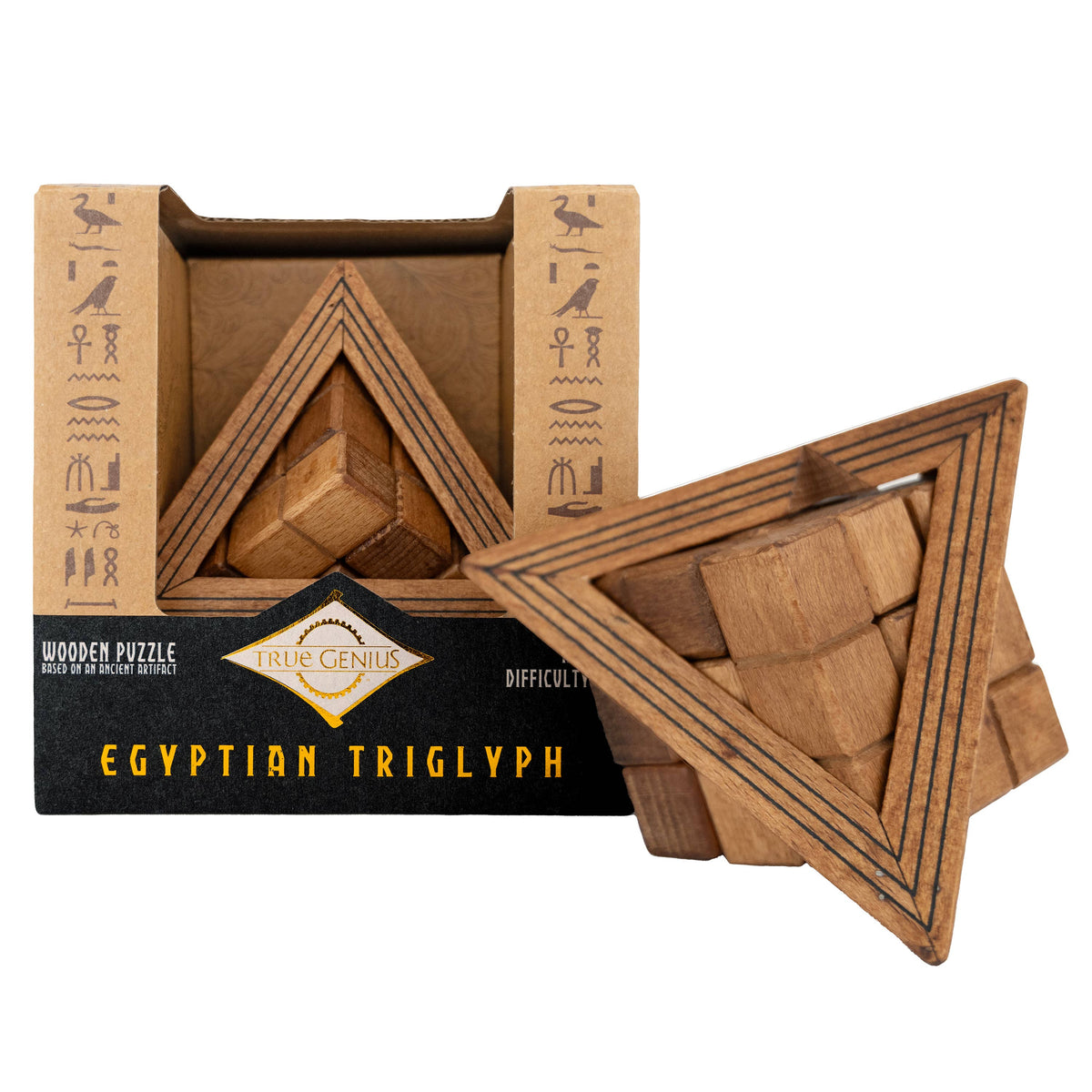 True Genius Egyptian Triglyph Puzzle