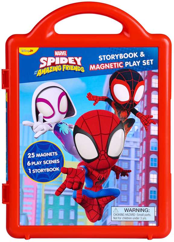 Spidey & His Amazing Friends Magnetic Play Set by Grace Baranowski